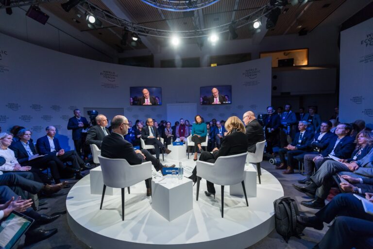 round table discussion at a conference