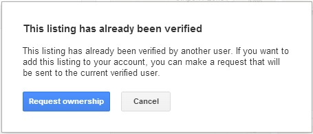 Its already been verified