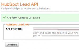 Hubspot Lead API
