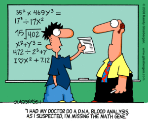 Math and Science Cartoon for Conversion Optimization
