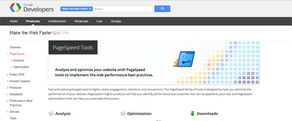 Google Page Speed Tool for Optimizing WordPress